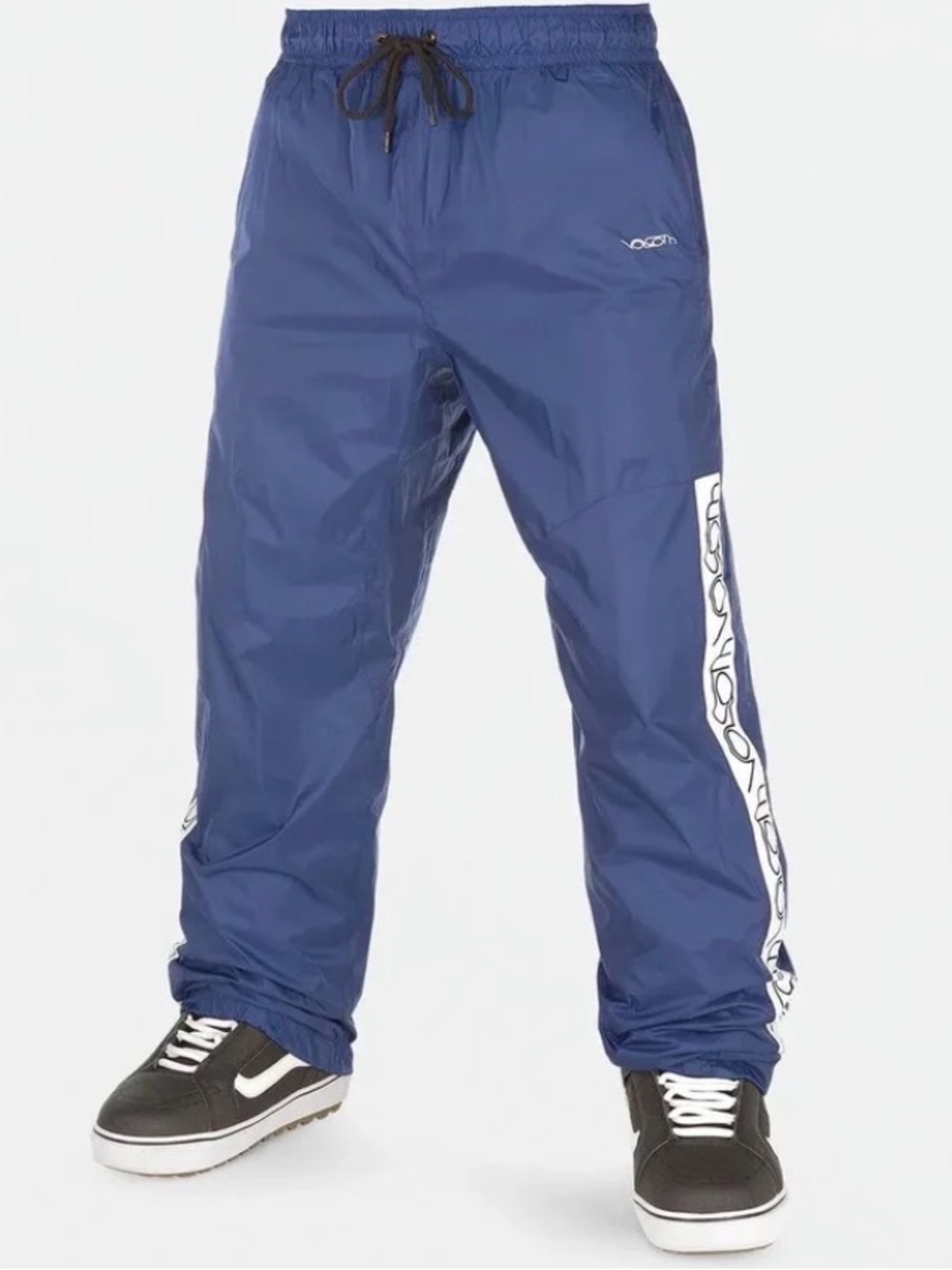 Volcom (NWT) New Slashslapper 10K Snowboard Pants Retro Blue Track Size Small